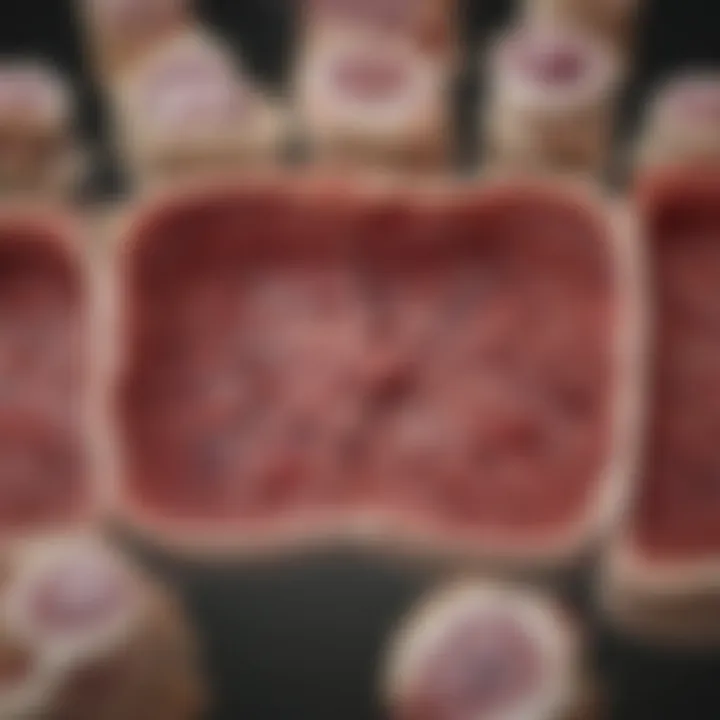 Diagram illustrating types of bone marrow malignancies