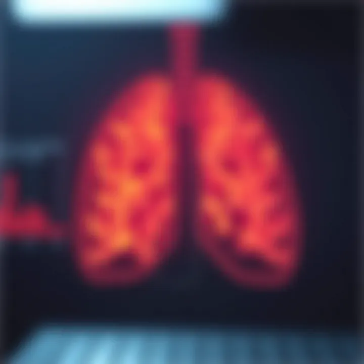 Graph illustrating the prognostic implications of SUV values