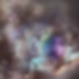 Visual representation of B cell lymphoma pathology