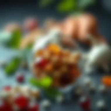 Nutritional elements vital for restoring balance in the vaginal environment.