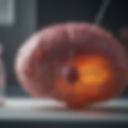 Visualization of prostate gland and radiation therapy process