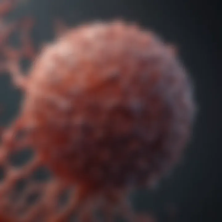 Graph showing current research trends in amyloid plaque studies