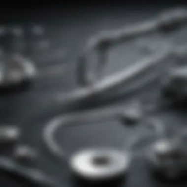 Surgical Instruments for Decompression Illustration showcasing surgical tools used in decompression