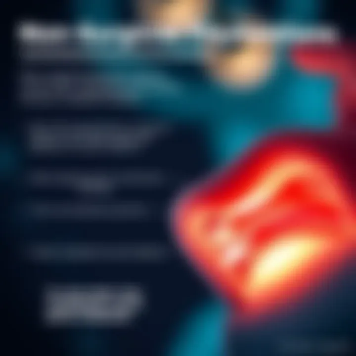 An infographic detailing non-surgical treatment options for syrinx management