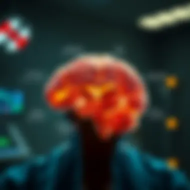 A diagram showcasing various surgical techniques used to treat syringomyelia