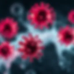 A visual representation of antiretroviral therapy effects on HIV viral load