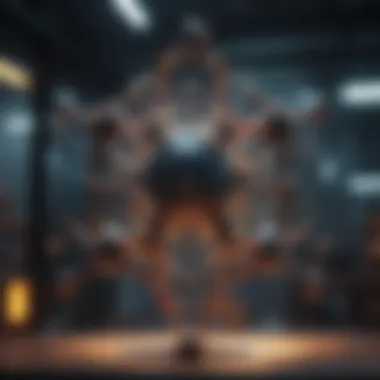Immersive VR Molecular Structure Immersive VR experience showcasing a molecular structure