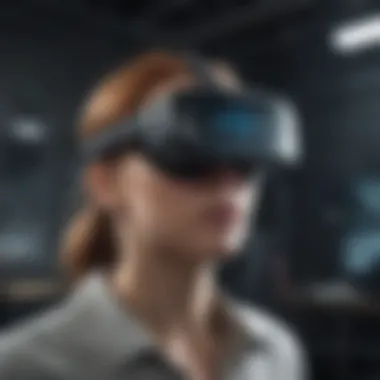 Visualization of Scientific Data in VR Visualization of science data in a virtual space