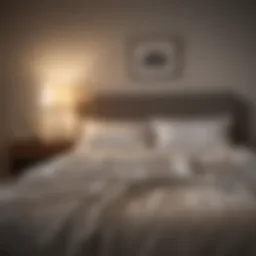 A serene bedroom setting illustrating the impact of alcohol on sleep quality.