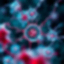 Scientific illustration depicting cellular mechanisms influenced by exercise.