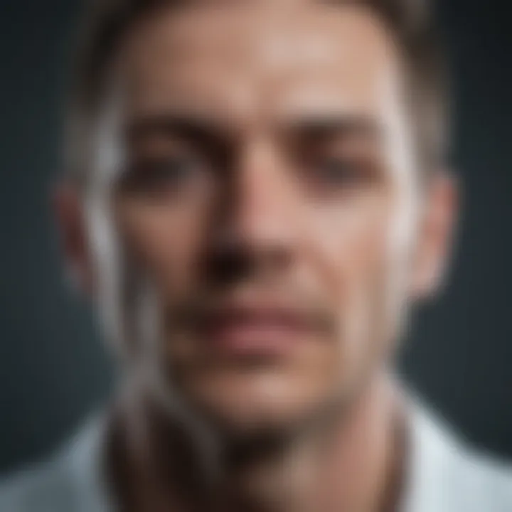 Visual representation of chronic pain and psychiatric disorders