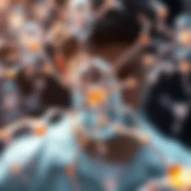 Conceptual image showcasing the potential mechanisms through which vitamin D may influence autistic traits