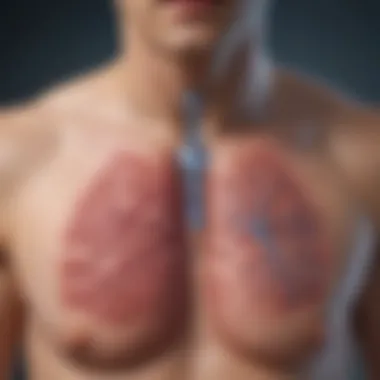 Treatment Options for Malignant Pleural Effusion An illustration depicting various treatment options for malignant pleural effusion.