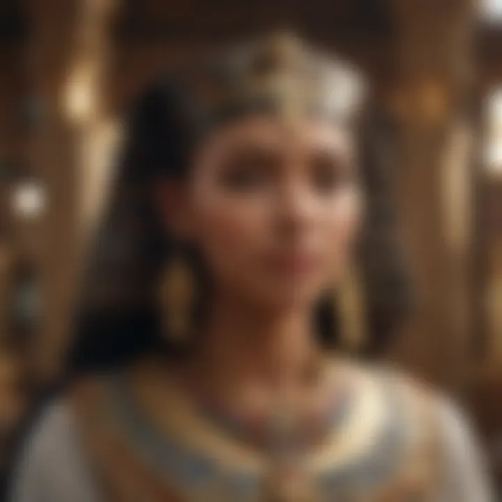 Cultural symbols representing Egypt's diverse heritage