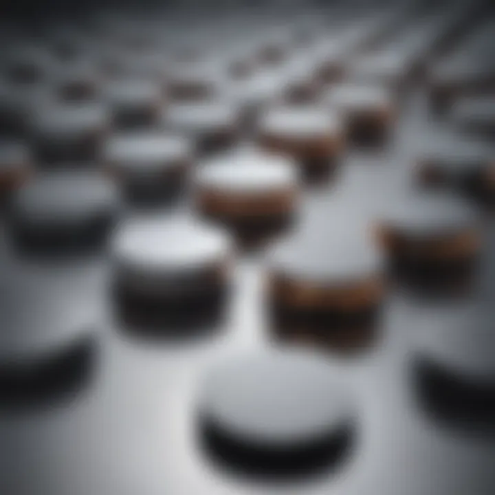 Visual representation of various applications of flat magnets in industry