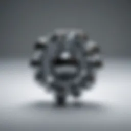 Illustration of the molecular structure of flat magnets