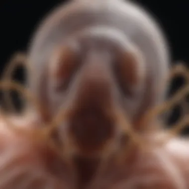 Detailed anatomy of a sucking louse