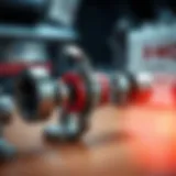 Illustration of torque coupling mechanics showing transmission dynamics