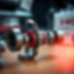 Illustration of torque coupling mechanics showing transmission dynamics