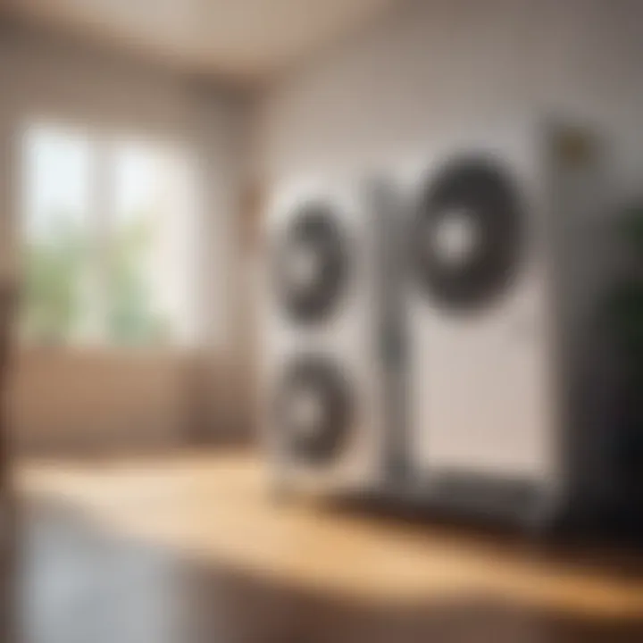 Infographic detailing misconceptions about air conditioning efficiency