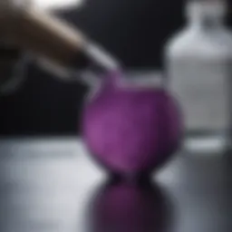 Brilliant violet staining buffer in a laboratory setting