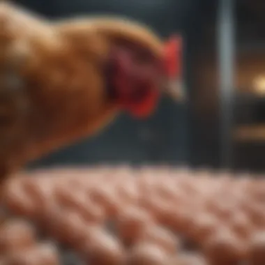 Antibiotic Resistance Challenges in Poultry Conceptual image of antibiotic resistance in poultry health