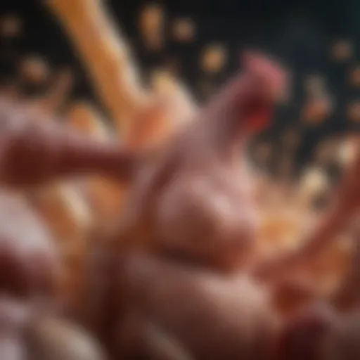Visual representation of the poultry gut microbiome