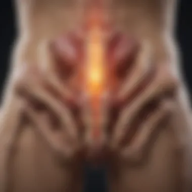 Symmetrical Joint Pain in Early Stages Chart illustrating symmetrical joint pain