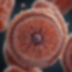 Microscopic view of Lactobacillus reuteri