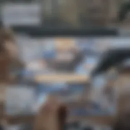 Illustration depicting the concept of low vision and its implications.