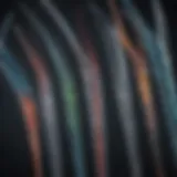 An array of catheters showcasing various lengths and designs