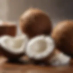 A serene jar of coconut oil symbolizing natural oral health
