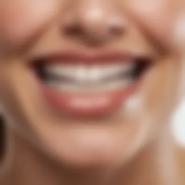 A close-up of a vibrant smile reflecting good dental health