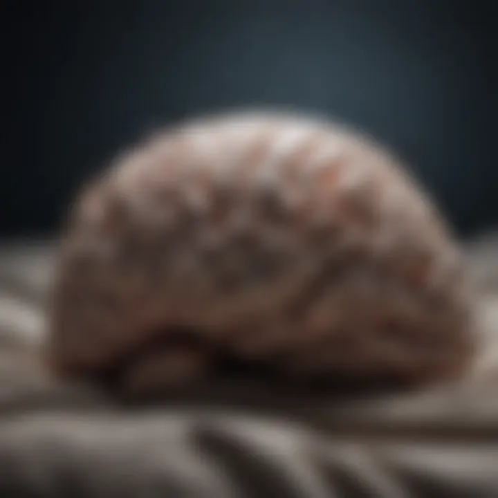 Visual representation of brain activity during REM sleep
