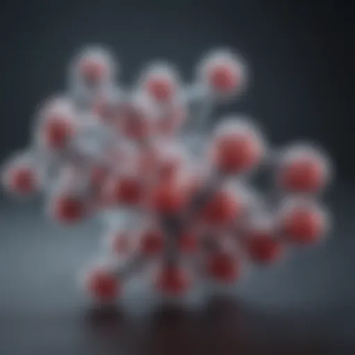 An illustration of sildenafil molecular structure.