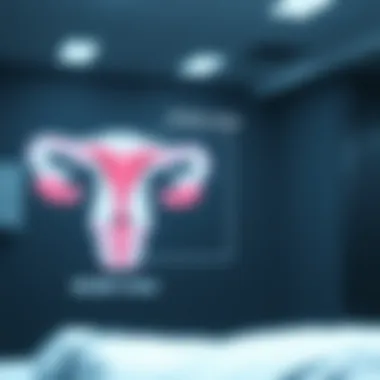 Diagram illustrating clinical applications of the ROMA index