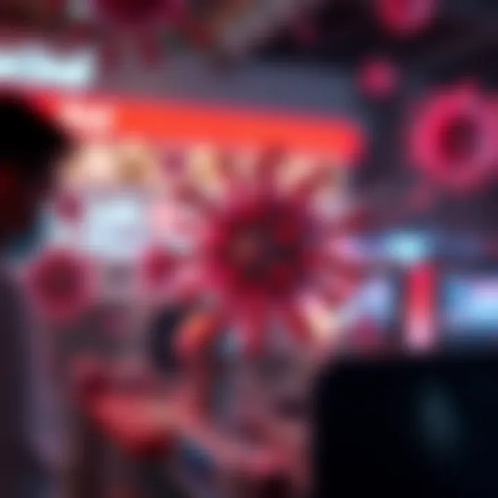 Infographic on public health implications of variants