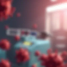 Visualization of vaccine mechanisms against mutations