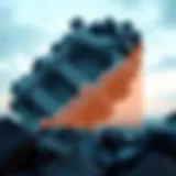 Graph showing global waste generation trends