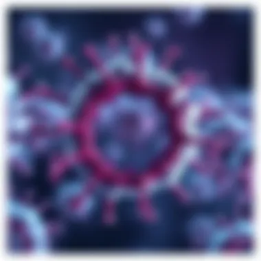 Illustration of peroxisome function in cellular metabolism