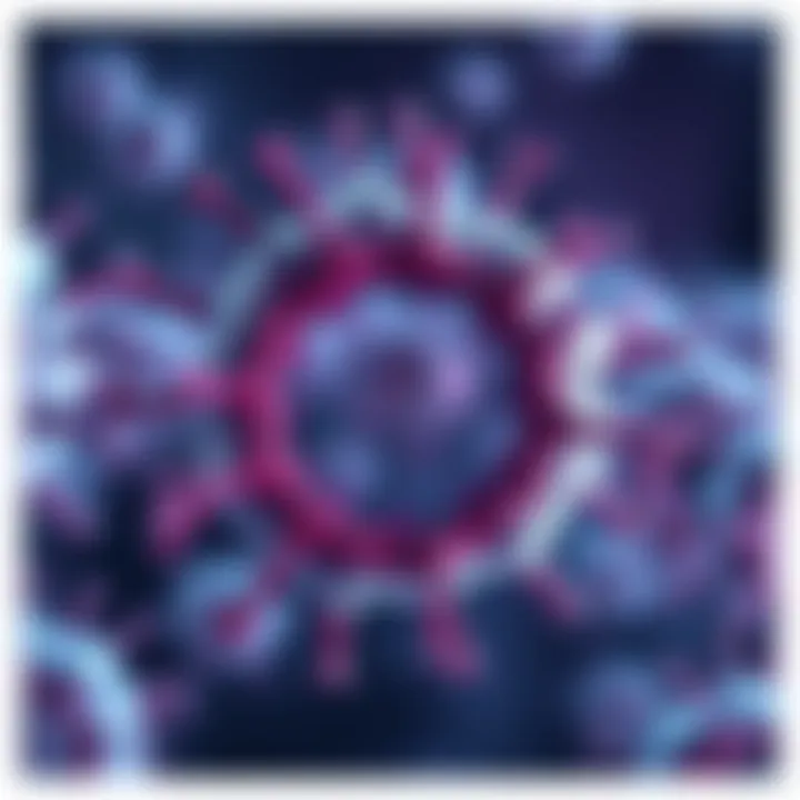 Illustration of peroxisome function in cellular metabolism